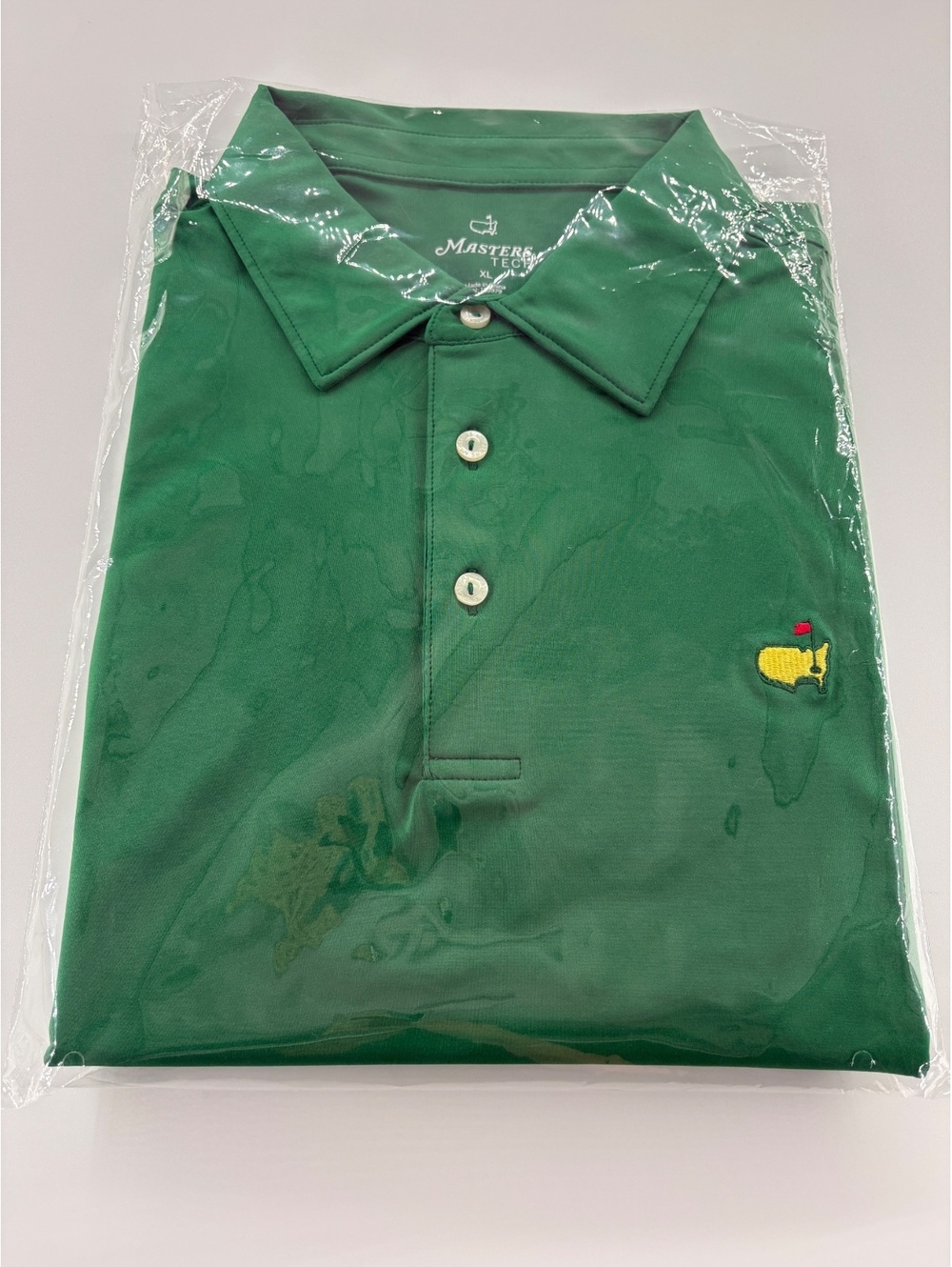 Masters Tech Golf Polo Men's XL Green NWT Augusta Natioanl